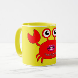 Caneca Beije-me se puder Mug