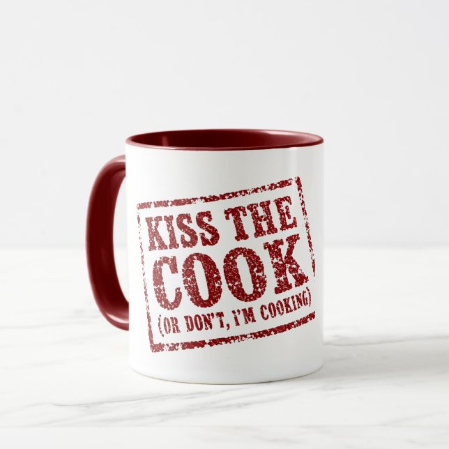 Caneca Beije O Cozinheiro (Frente Esquerda)