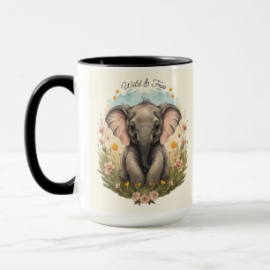 Caneca Beijo-Elefante Cachorro Febre