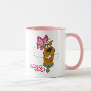 Caneca Beijos da borboleta de Scooby-Doo