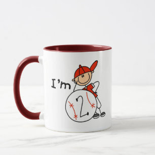 Caneca Beisebol de Menino Eu Sou 2