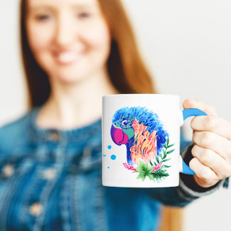 Caneca Bela Arte para Papagaio Cita Mug