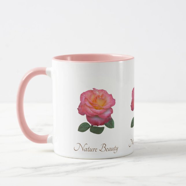 Caneca Bela Flor de Rosa (Esquerda)