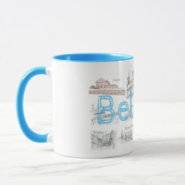 Caneca Belarus Minsk Brest Architecture Coffee Mug Cup