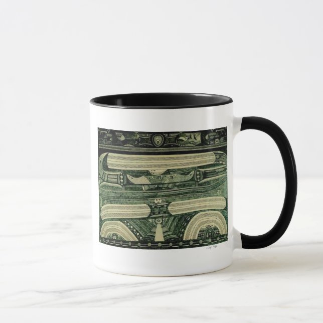 Caneca Belas artes da "gasolina" de Wölfli (Direita)