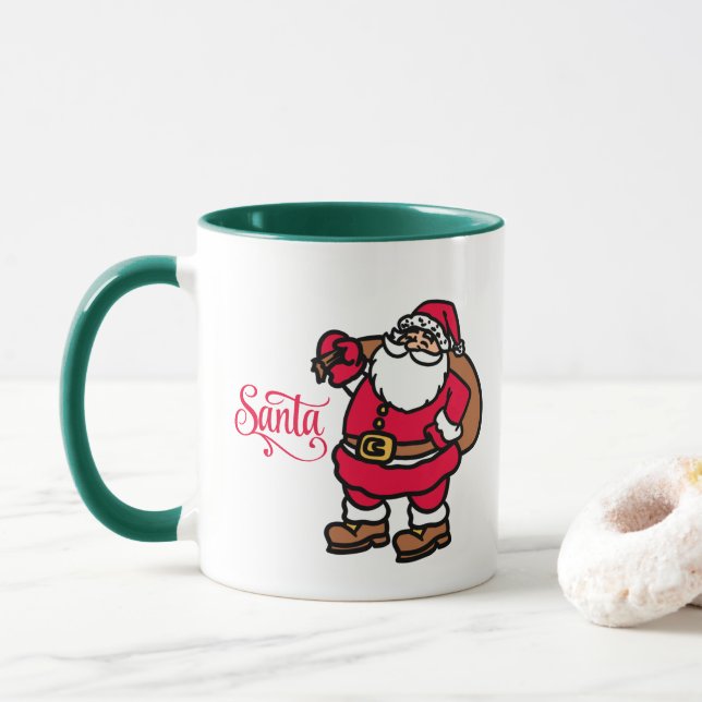 Caneca Beleve em Papais noeis (Com Donut)