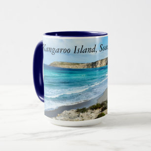 Caneca "Beleza Capturada: Ilha Kangaroo da Costa Icônica