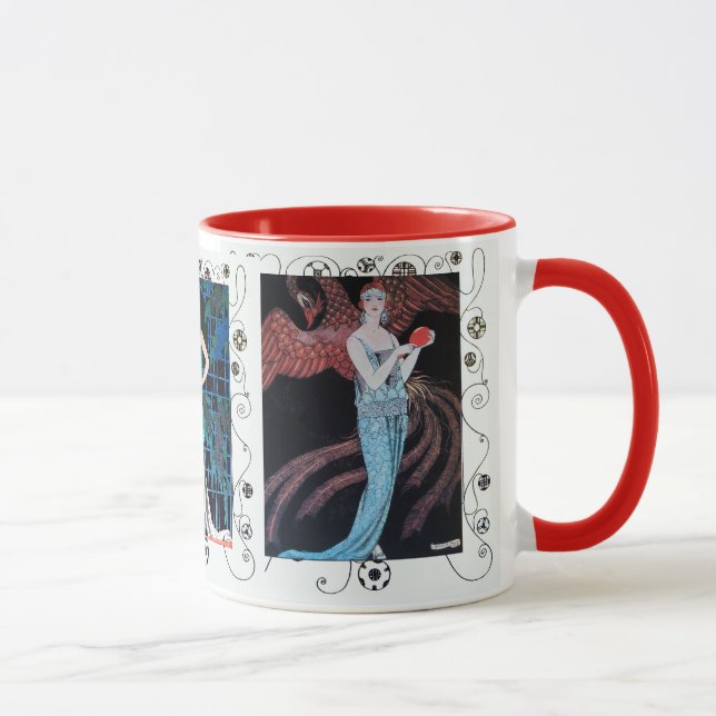 CANECA BELEZA E FOENIX,DESIGNER DE FASHION COMPOSITAM ART (Direita)
