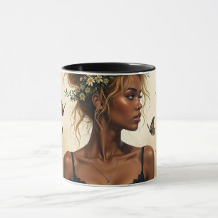 Caneca Beleza Etérea em Flor