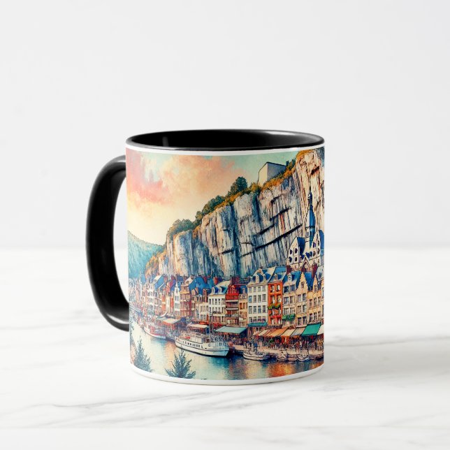 Caneca Bélgica, a arte de viver bem (Frente Esquerda)