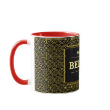 Belgium Football Fan 2026 Black Gold Luxury