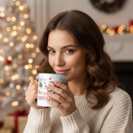 Caneca Believe in Santa Merry Christmas Combo