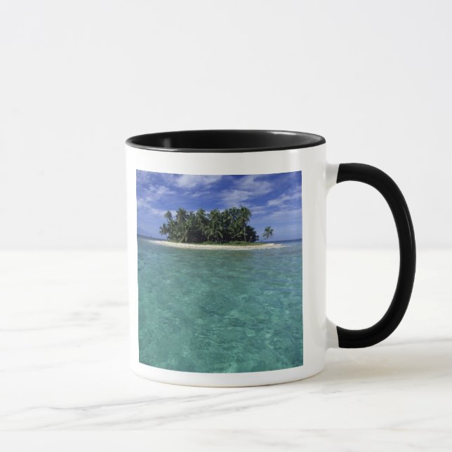 Caneca Belize, Barrier Reef, ilha sem nome ou gaivota. (Direita)