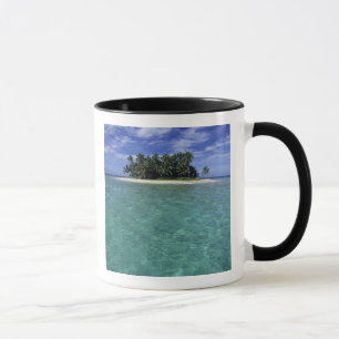 Caneca Belize, Recife de Coral, Ilha ou cayo sem nome.