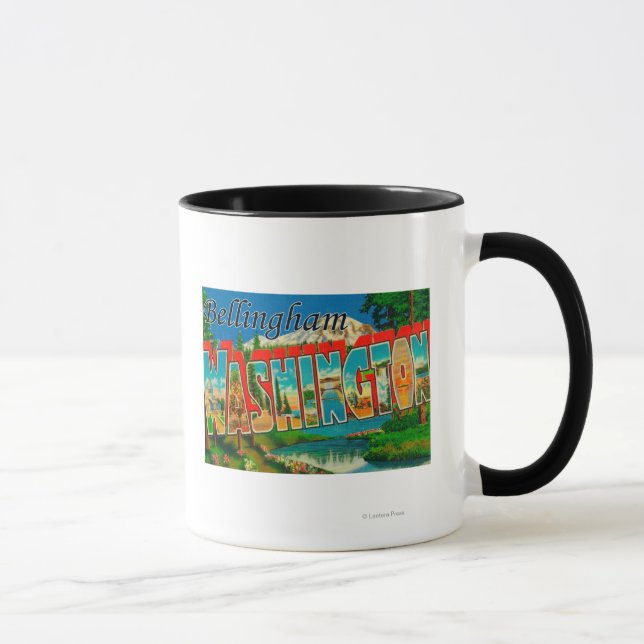 Caneca Bellingham, Washington - Grandes Cenas de Letra (Direita)