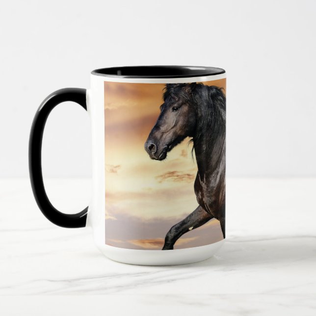 Caneca Belo Cavalo Negro (Esquerda)