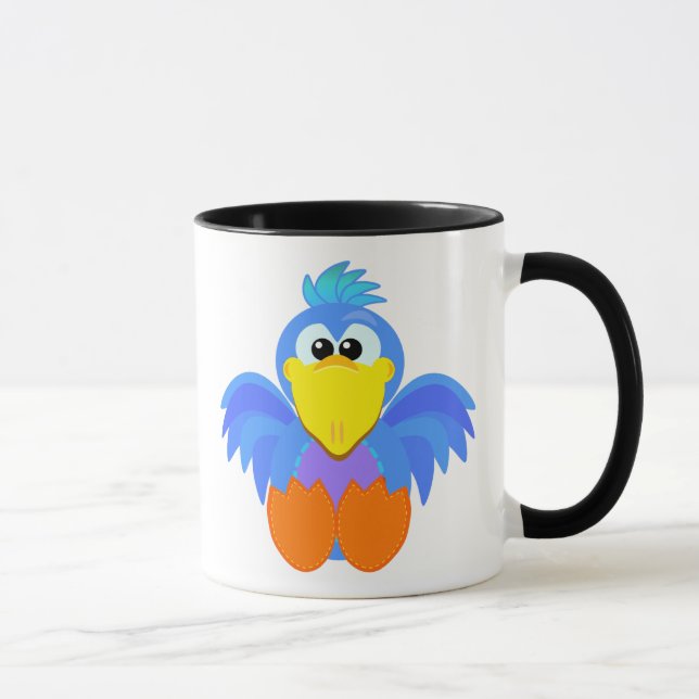 Caneca Belo Goofkins passarinho bobo (Direita)
