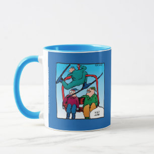 Caneca Belo Jump Cartoon Skiers