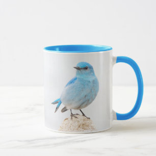 Caneca Belo pássaro-azul-de-montanha