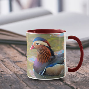 Caneca Belo Pato Mandarim no Pond