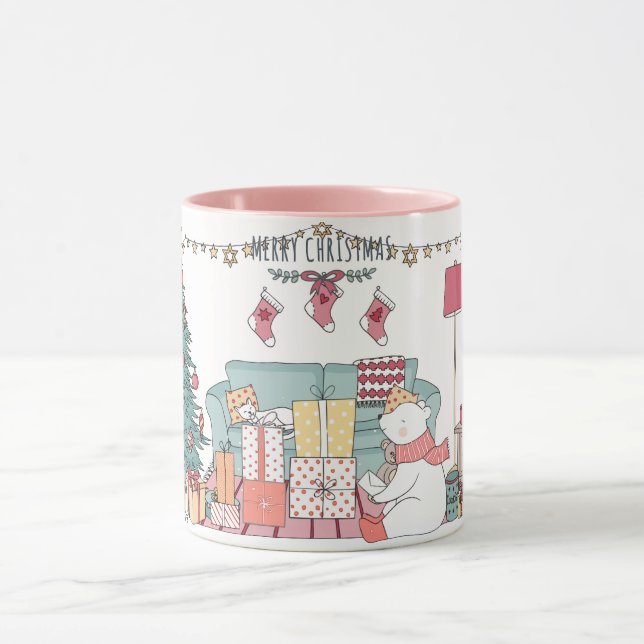 Caneca Belo Urso de Natal (Centro)