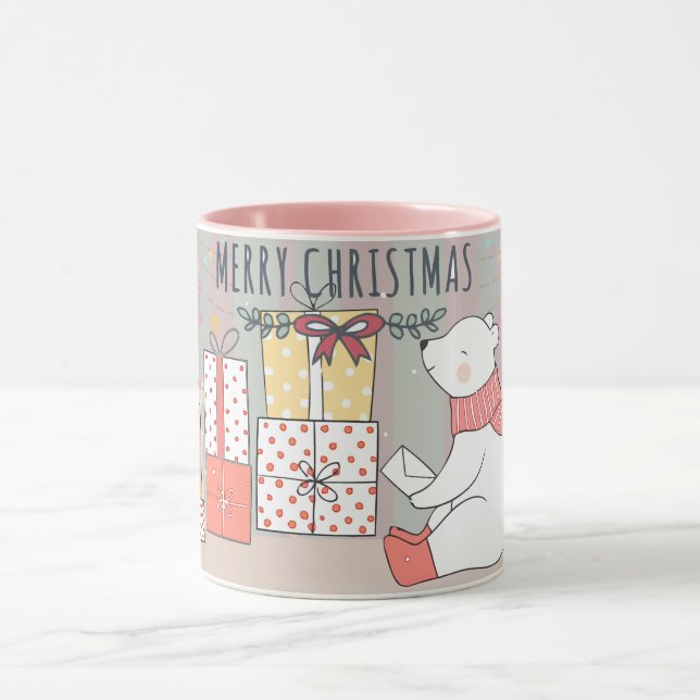 Caneca Belo Urso de Natal (Centro)