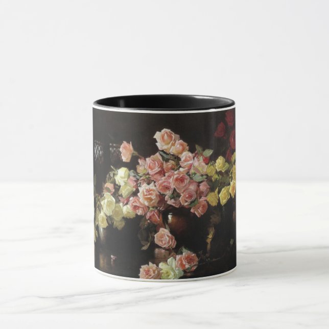 Caneca Belos Rosas (por Joseph DeCamp) (Centro)