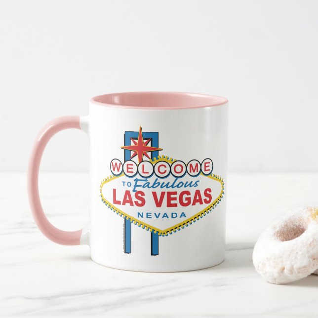 Caneca Bem-vindo a Las Vegas (Com Donut)