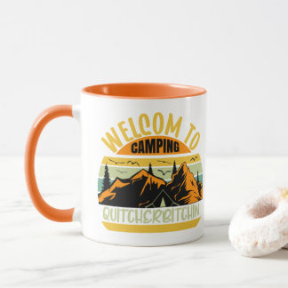 Caneca  Bem-vindo ao Camp Quitcherbitchin Mug