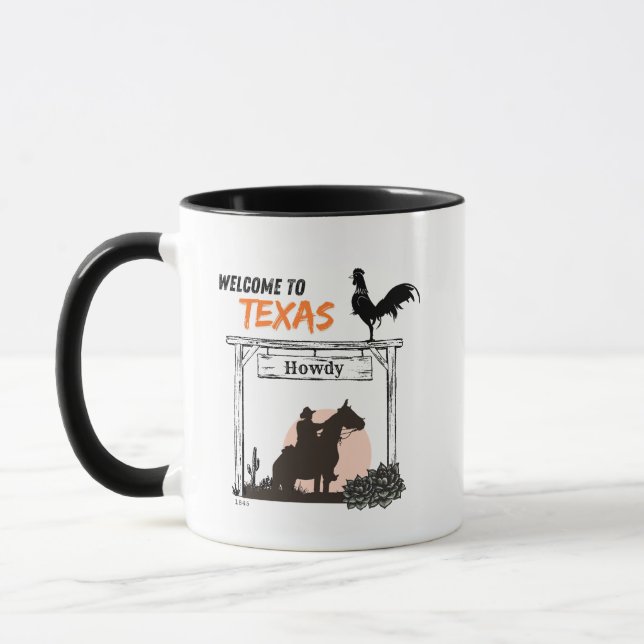 Caneca Bem-vindo ao TEXAS Mug (Esquerda)