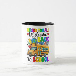 Caneca Bem-vindo de Volta Motorista de Ônibus do Primeiro