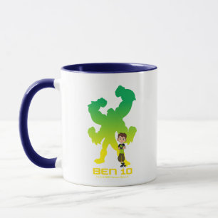 Caneca Ben 10 e Quatro Braços Sombra