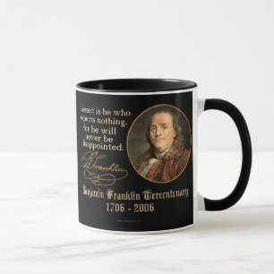Caneca Ben Franklin - expectativas