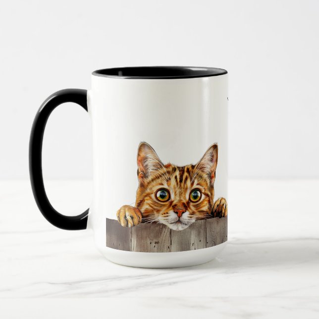 Caneca Bengala Cat Mug (Esquerda)
