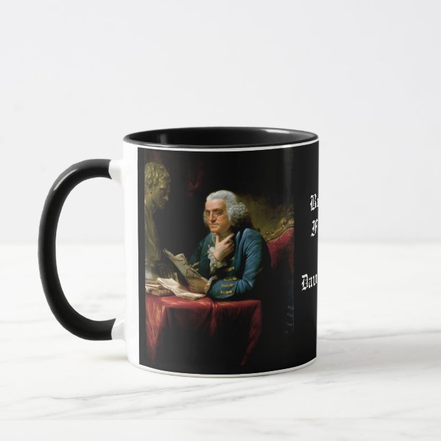Caneca Benjamin Franklin, por David Martin 1767 (Esquerda)