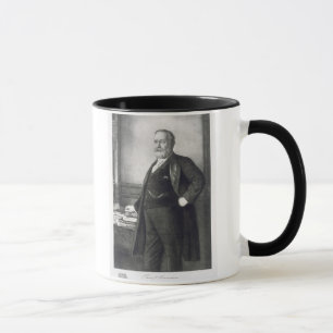 Caneca Benjamin Harrison (1833-1901), 2ó presidente de t