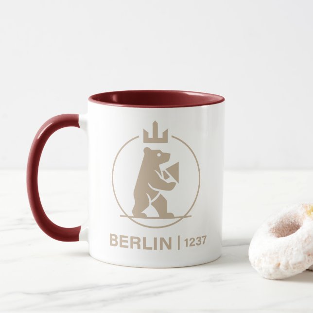 Caneca Berlim Alemanha Europa (Com Donut)