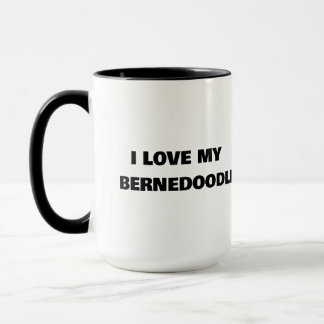 Caneca Bernedoodle Café Mug