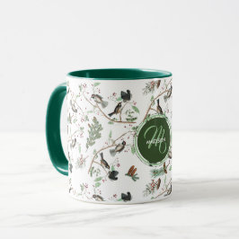 Caneca Berries e Pinecones Monogramados