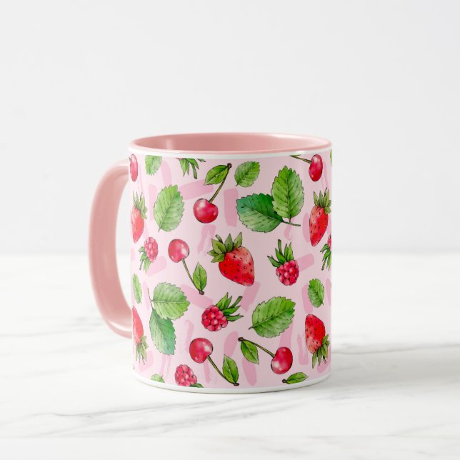 Caneca Berries Mug (Frente Esquerda)