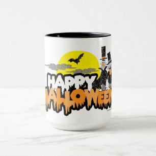 Caneca Bert e Ernie Feliz Halloween
