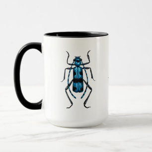 Caneca besouro Rosalia Alpina