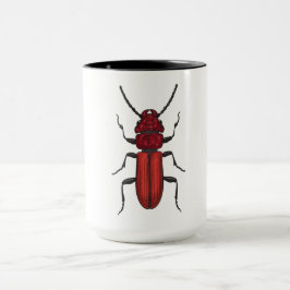 Caneca Besouro-vermelho