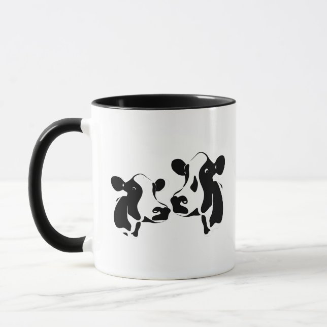 Caneca Bessie e Nellie, as vacas (Esquerda)