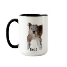 Best Dad Dog ,Photo And Name, Mug