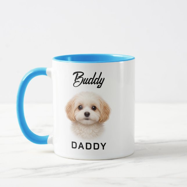 Caneca Best Dog Dad Ever | Custom Father’s Day (Esquerda)