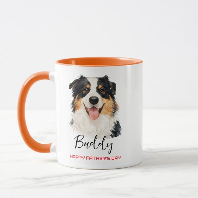 Caneca Best Dog Dad Ever | Custom Father’s Day (Esquerda)