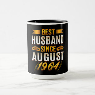 Caneca Best Husband Anniversary Wife Husband