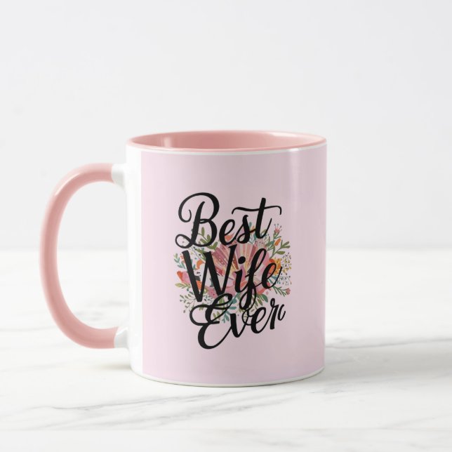 Caneca Best wife ever  (Esquerda)