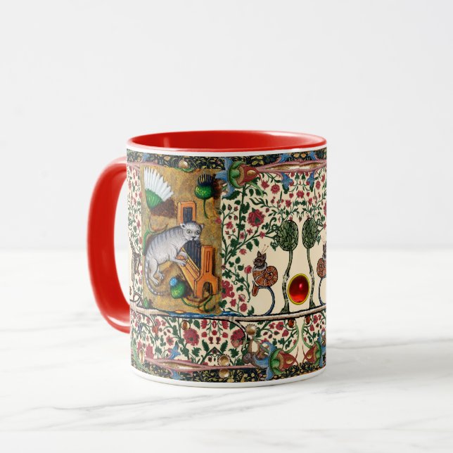 CANECA BESTIÁRIO MÉDIO ESTRANHO, MÚSICA, ÓRGÃO DE JOGO CA (Frente Esquerda)